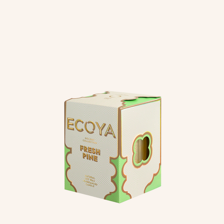 Holiday Fresh Pine Goldie Candle | Ecoya