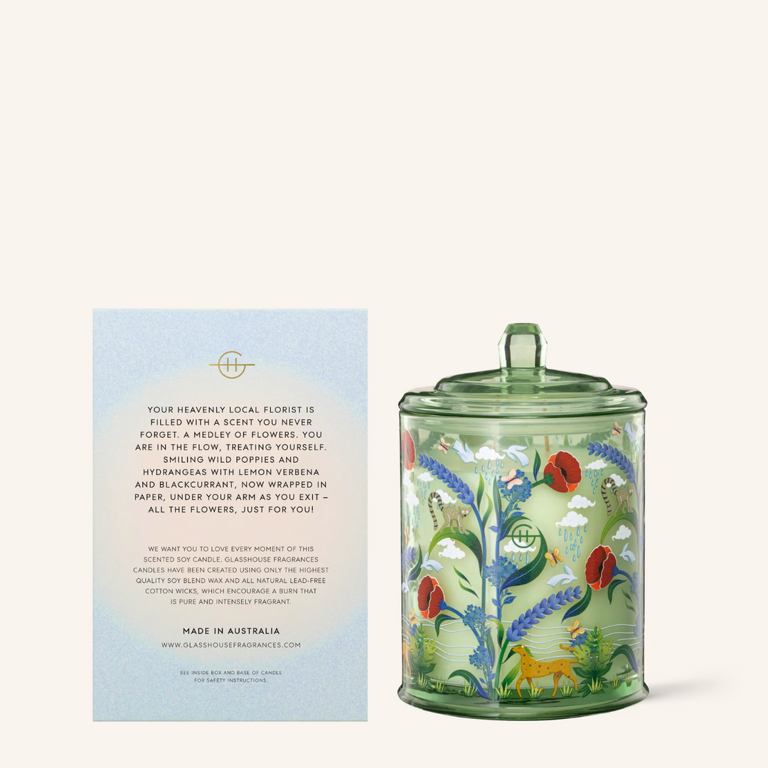 Flower Therapy - Summer Limited Edition 380g Candle | Glasshouse