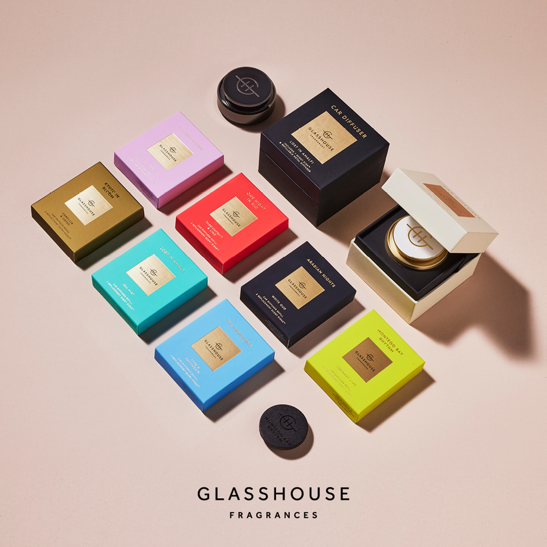 The Hamptons 3 Car Diffuser Refill Disks | Glasshouse