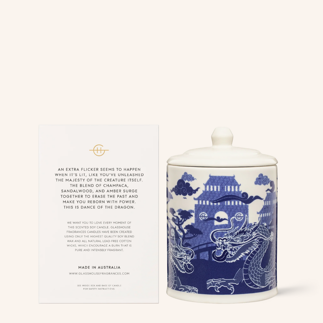 Limited Edition Dance of the Dragon 380g Candle | Glasshouse