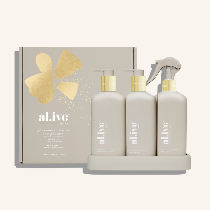 Christmas Gold Edition Kitchen Trio | al.ive body