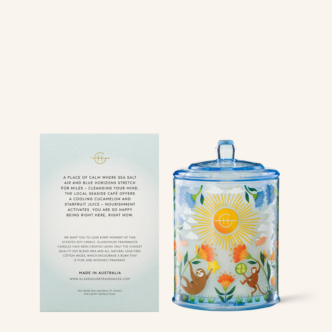 Mocktail Meditation - Summer Limited Edition 380g Candle | Glasshouse