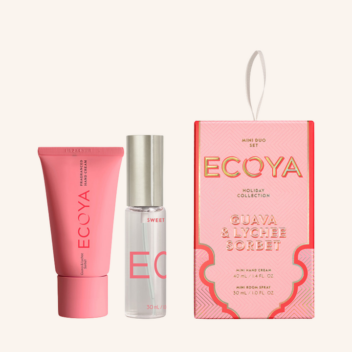 Holiday: Mini Duo Set Guava & Lychee | Ecoya